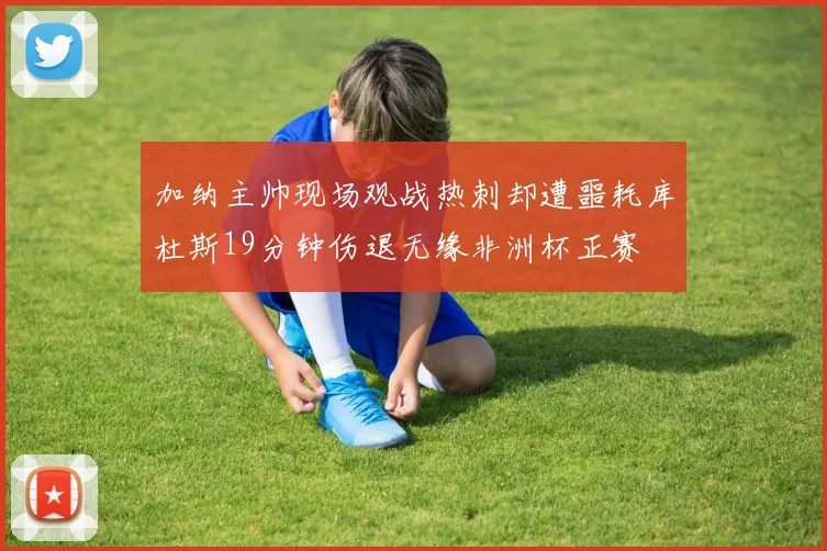 加纳主帅现场观战热刺却遭噩耗库杜斯19分钟伤退无缘非洲杯正赛